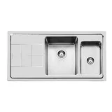 Küchenspüle Foster KE 2297 051 - Edelstahl, 2 Tanks, Online Angebot