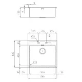 El fregadero Foster 2272 050: resistente y elegante para su cocina