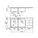 Kitchen sink Foster 2222 051 -