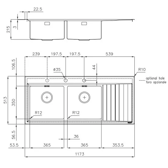 Die Spüle Foster 4503/051: Robust, funktional und elegant für Ihre Küche