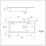 Foster 3219 051: Нержавеющая сталь Washer, современный дизайн, идеально подходит для кухни каждого стиля