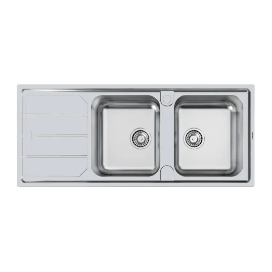 The sink Foster 5812 061: 2 Stainless Steel, Elegant Design, Easy Installation