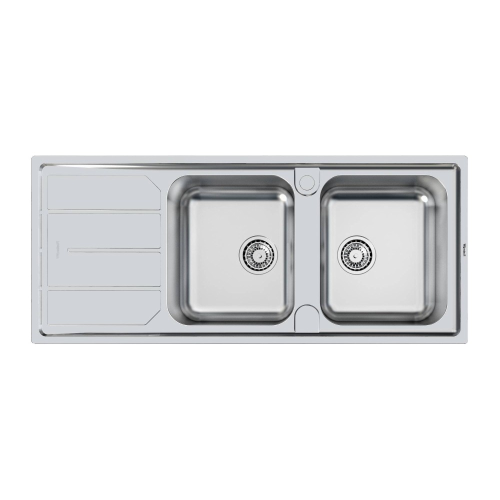 The sink Foster 5812 061: 2 Stainless Steel, Elegant Design, Easy Installation