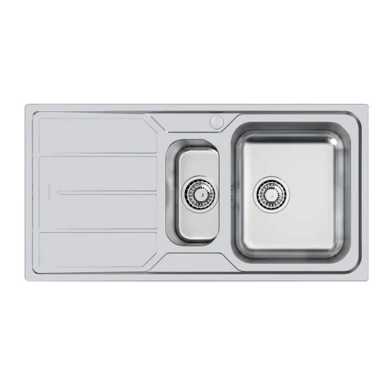 Foster 5197 061: Kitchen sink Stainless steel, 1.5 Vases, Easy installation