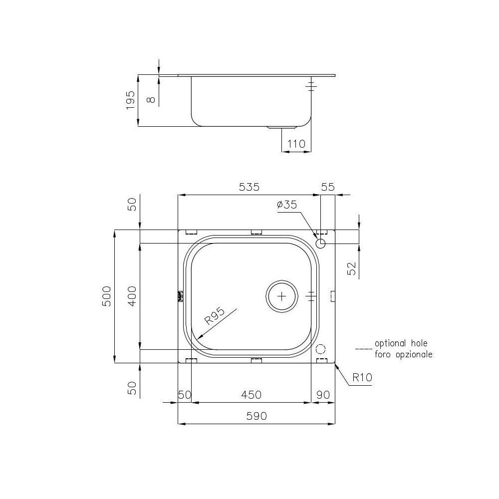 Foster 1511 001: Edelstahl-Washer, robust und funktionell für Ihre Küche
