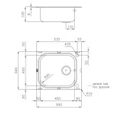 Foster 1511 001: Lavadora de acero inoxidable, robusta y funcional para su cocina