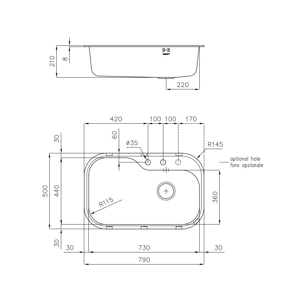 Lavello Foster 1679 660 base 80