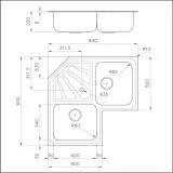 Foster 3303 060: Профессиональный нержавеющая сталь Угловой Кухонный Washer - специальная цена