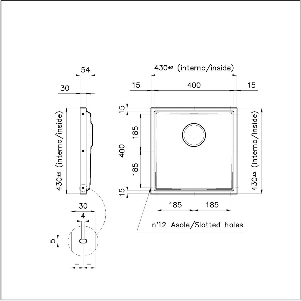 Foster 5554 340 - Évier de cuisine sous plan en inox brossé