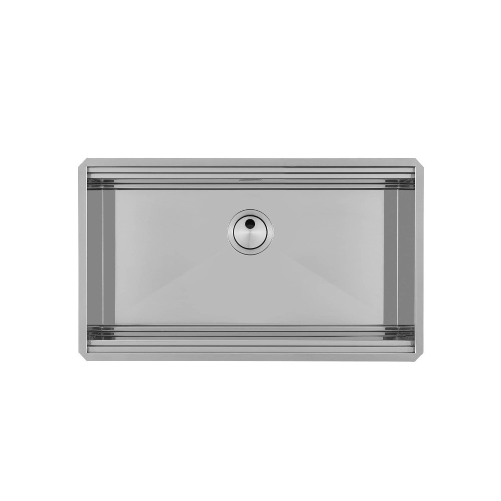 Fregadero de cocina Foster 1034 850 - Esquema, 1 baño, accesorios incluidos