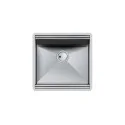 Kitchen sink Foster Milan 1013 850 - Stainless Steel Brushed, 1 Bathtub, Sottotop