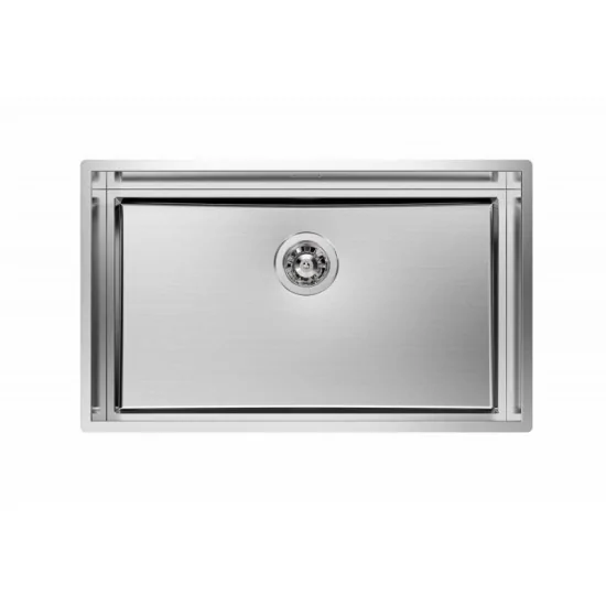 Lavello Foster 1257 850 - Quadra EVO - Acciaio Inox - Sottotop - Cucina Moderna