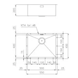 El fregadero Foster 1215 850: Elegancia y resistencia para su cocina