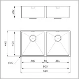 Foster 1221 850 - Cocina fregadero profesional, comprar en línea