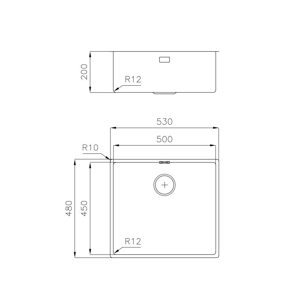 Foster 3141 850: Évier, 1 baignoire, acier inoxydable, parfait pour les cuisines modernes