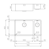 Acquista il Lavello Foster 2203 850: Qualità e Design Italiano