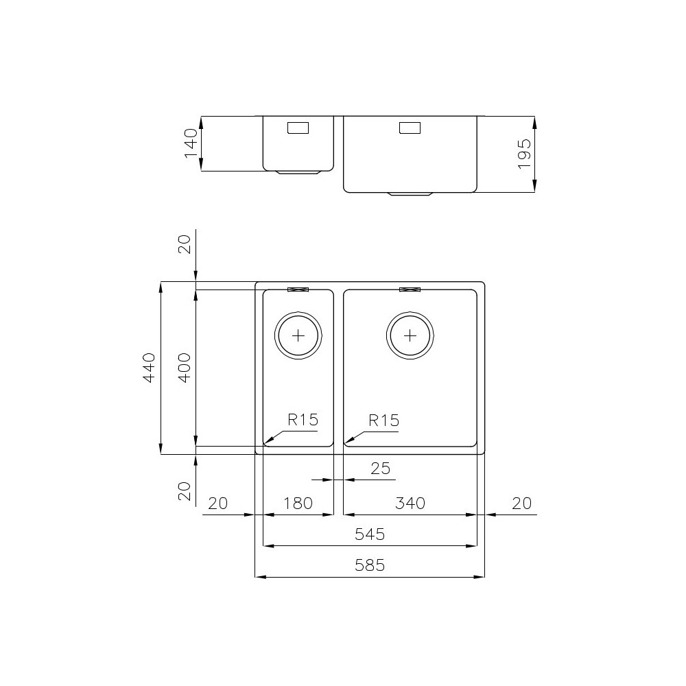 Die Spüle Foster 2201 851 - Qualität und Design für Ihre Küche