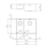 Die Spüle Foster 2201 851 - Qualität und Design für Ihre Küche