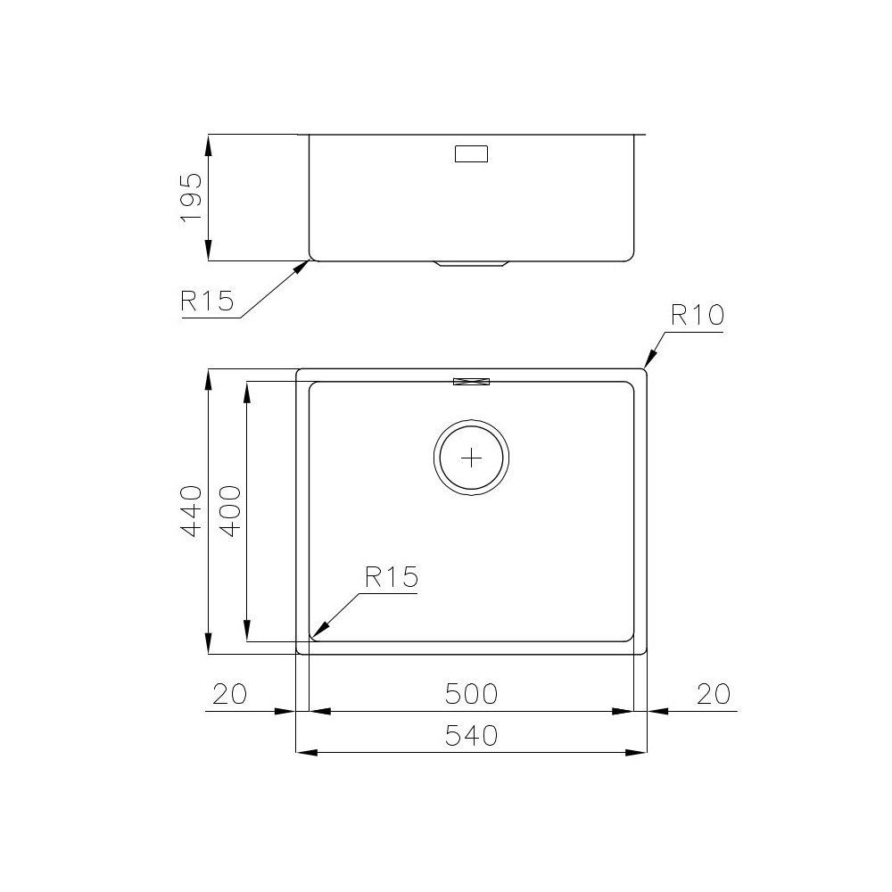 Foster 2155 850: Quality Stainless Steel Sink, Durable and Elegant for Your Kitchen