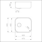 Comprar en línea el fregadero Foster 1811 050 - acero inoxidable de alta calidad