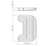Grid Foster 8100 111 - упругое чугунное, идеальное приготовление, легко очистить