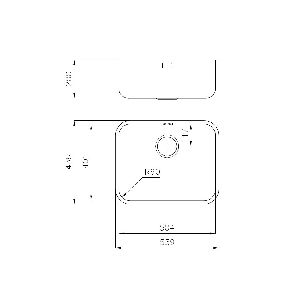 Die Spüle Foster 1850 850: Qualität und Design für Ihre Küche