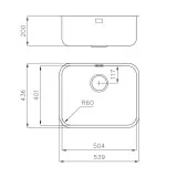 Die Spüle Foster 1850 850: Qualität und Design für Ihre Küche