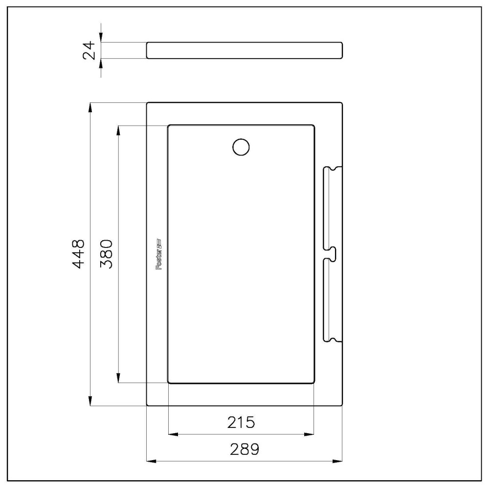 Schneiden kaufen Foster 8100 037. Elegant und funktional, perfekt für Ihre Küche. Schneller Versand