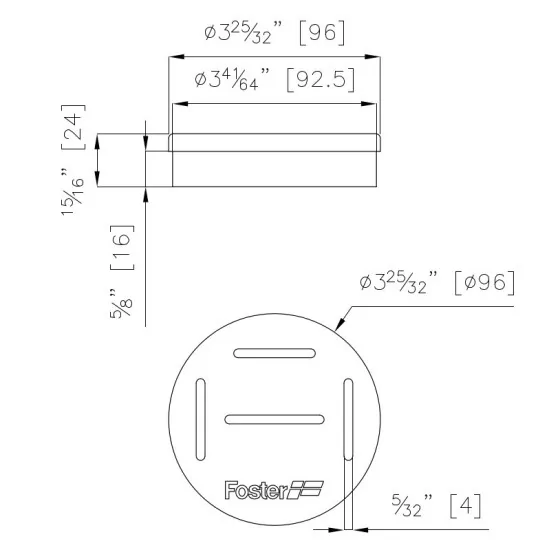 Türmesser Foster 8100 030: Perfekt geeignet für Waschbecken Foster | Jetzt kaufen