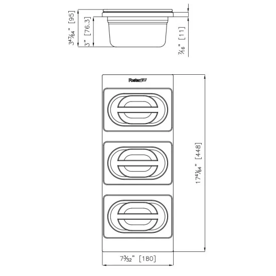 Bottles Gastronorm Foster 8100 622: Quality and Resistance for Your Kitchen
