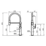 Mixer Foster 8424100: Elegant Design, Maximum Functionality for Your Kitchen
