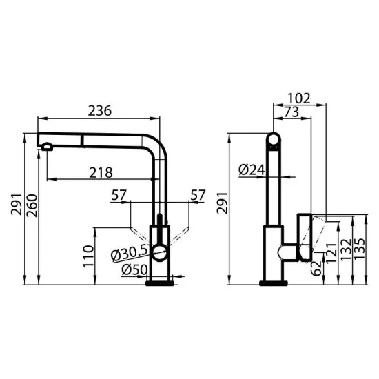 Mixer Foster 8497 020: Buy Your Kitchen Faucet Online