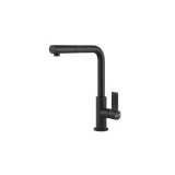 Foster 8498 626: Opaque Black Mixer with Removable Shower