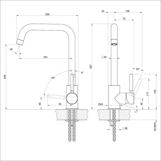 Mixer Foster 8485 002: Compre su grifo en línea Foster. Envío rápido y seguro.