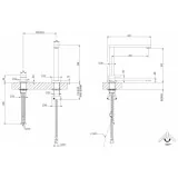 Mixer Foster 8478 Silencio Canna di Scomparsa Silencio Diseño Moderno Silencio Comprar en línea