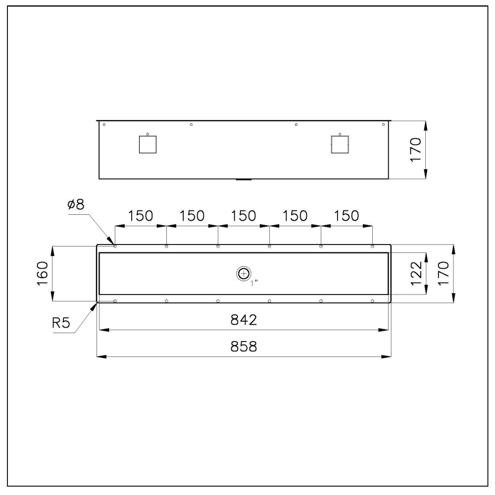Kanal ausgestattet Foster 3025 800 - Maximale Flexibilität und modernes Design