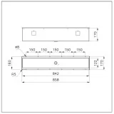 Canale attrezzato Foster 3025 800 - Massima flessibilità e design moderno