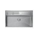 L'évier Foster Galante 3780 000 - Inox Steel Brushed - Un bain - Sottotop