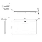 Foster 7382 646 - Piso de inducción, Calefacción rápida, Funciones inteligentes
