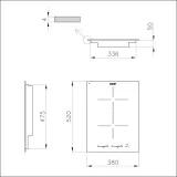 Foster 7341 655: Piano cottura a induzione professionale per chef esigenti