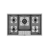 Foster 7682 000: Газовая плита 5, 80 см, Нержавеющая сталь