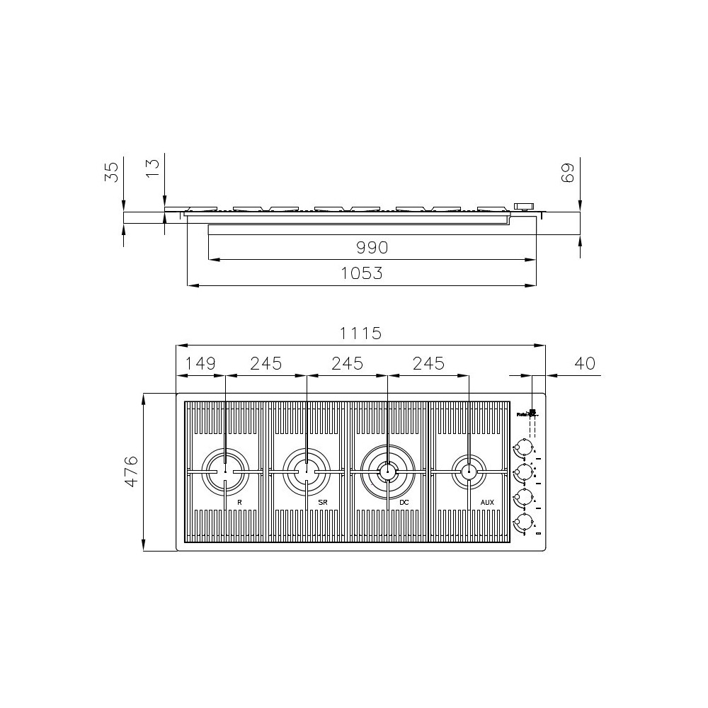 Acheter le plan de cuisson Foster 7681 000 au meilleur prix en ligne