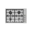 Piano Cottura a Gas Foster Milano 7637 000 - 4 Fuochi, Acciaio Inox, Griglie in Ghisa