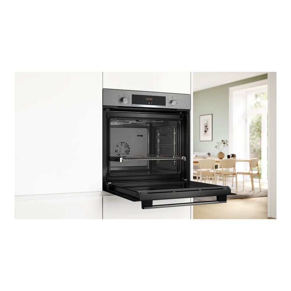 Oven Bosch HBA534ES3 Silencio Limpieza EcoClean Silencio Air Calda 3D Silencio Cocina perfecta