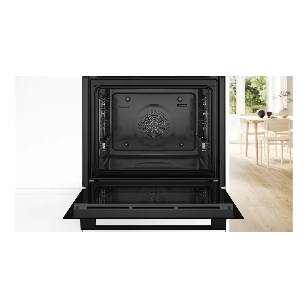 Oven Bosch HBA214EB3 Silencio Air Hot 3D ← Cocina fácil Silencio Tecnología avanzada