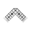 Gas cooking plan Foster 7238 042 Square Angola 97x97 cm - Elegant design, Excellent performance