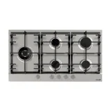 Piano cottura Foster 7016 032: 5 fuochi, acciaio inox, valvola di sicurezza, prestazioni elevate