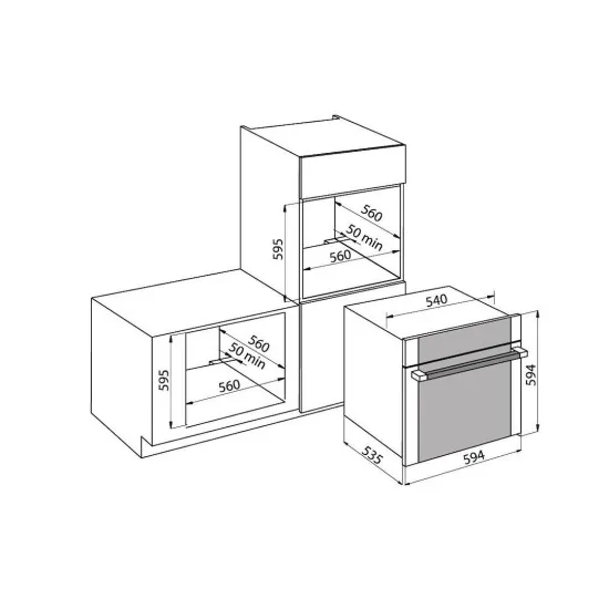 Oven Foster 7131 057: Cocina perfecta, consumo reducido, radiador integrado