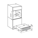 Foster 7138 001: Modulo scaldapiatti, acciaio inox, mantiene al caldo, perfetto per buffet