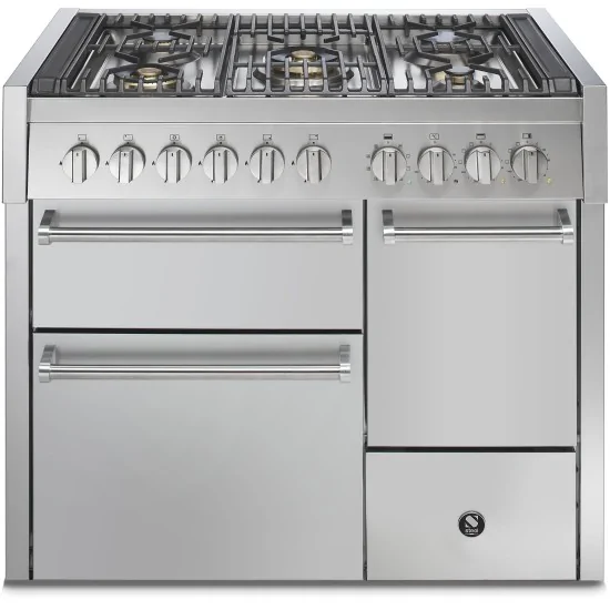 The Steel GQ10SFF-D kitchen is the ideal choice for those who love to cook in a versatile way